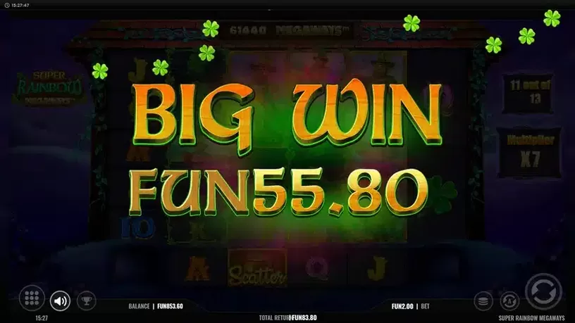 Super Rainbow Megaways slot screenshot 6