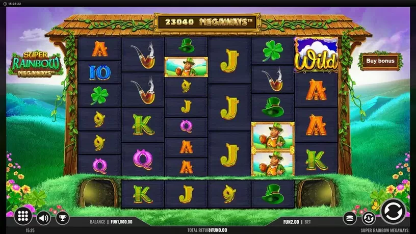 Super Rainbow Megaways slot screenshot 1