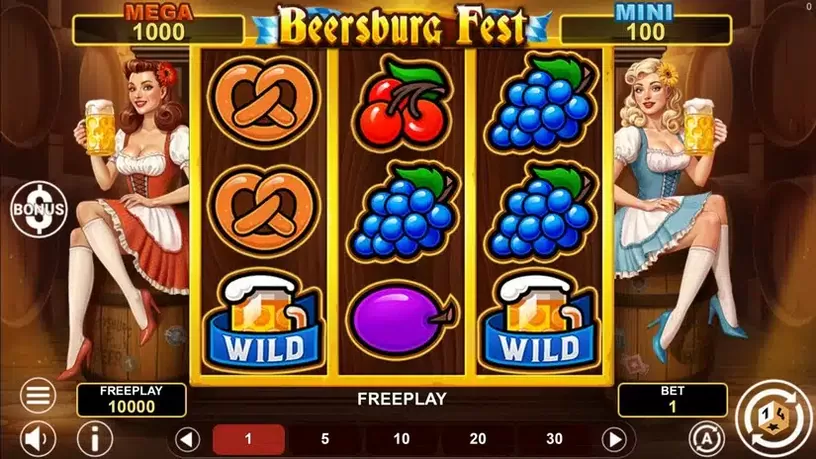 Beersburg Fest Hold And Win slot screenshot 1