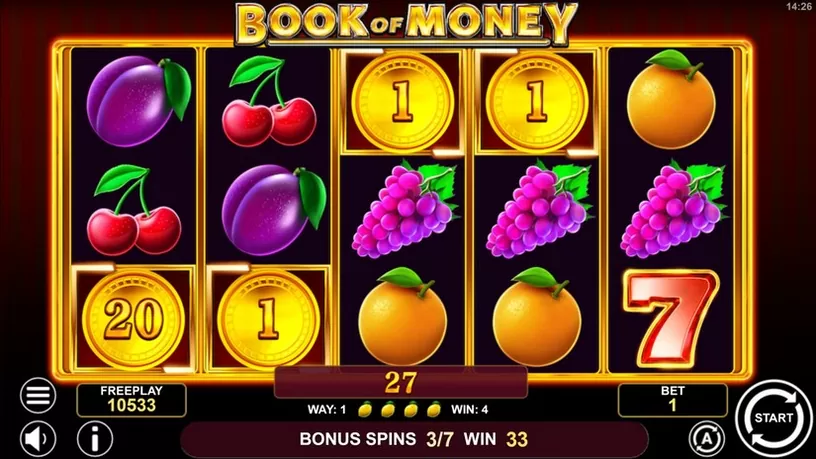 Book Of Money slot screenshot 5