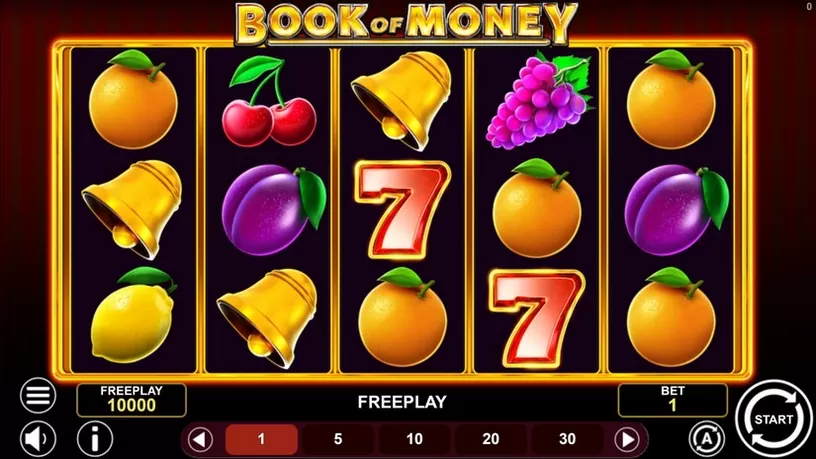 Book Of Money slot screenshot 1