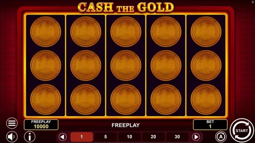 Cash the Gold slot screenshot 1