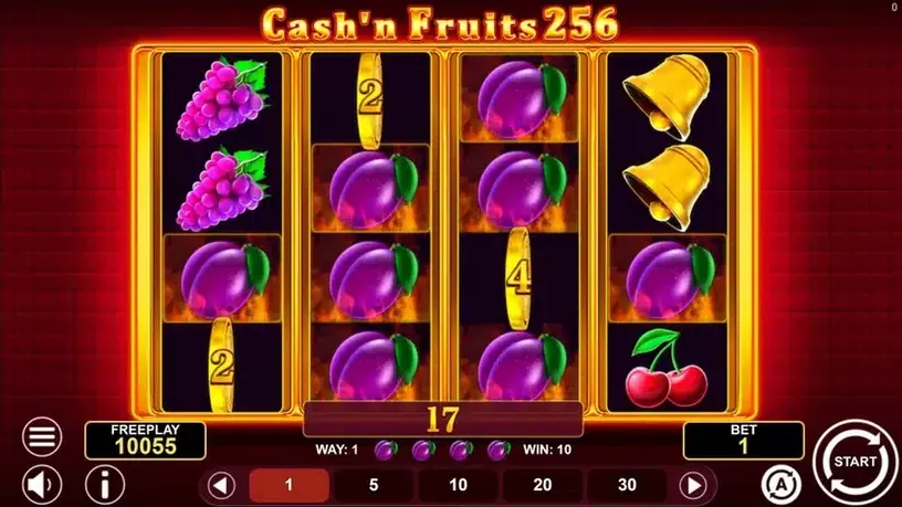 Cash’n Fruits 256 slot screenshot 5