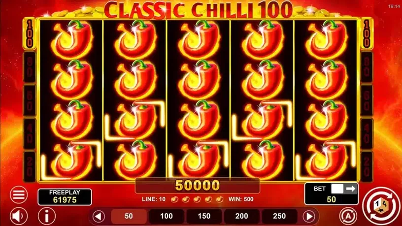 Classic Chilli 100 slot screenshot 4