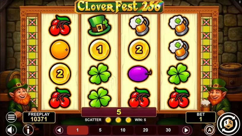 Clover Fest 256 slot screenshot 4
