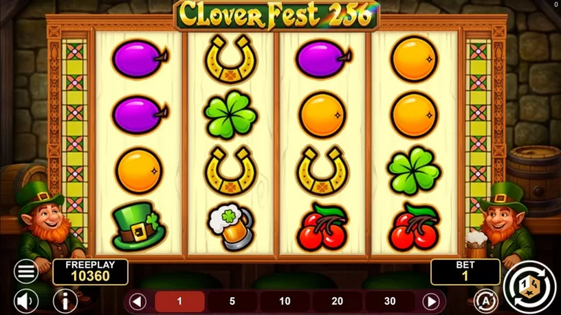 Clover Fest 256 slot screenshot 3
