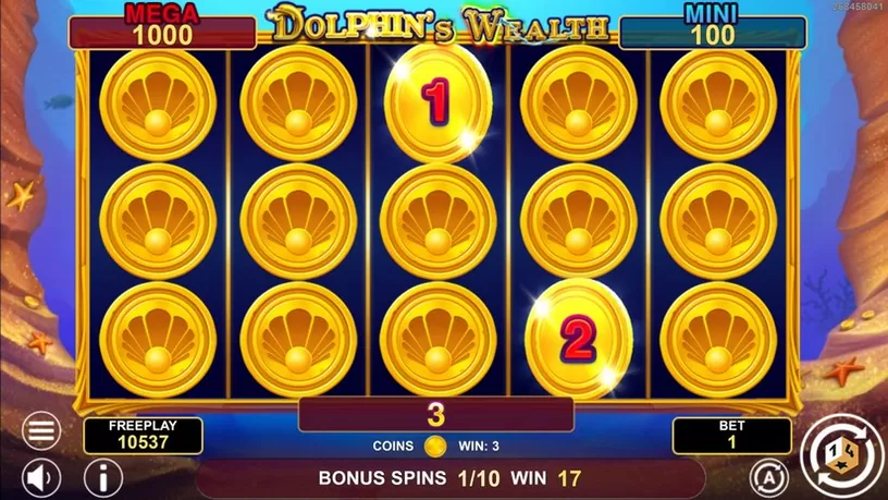 Dolphin’s Wealth Win Spins slot screenshot 4