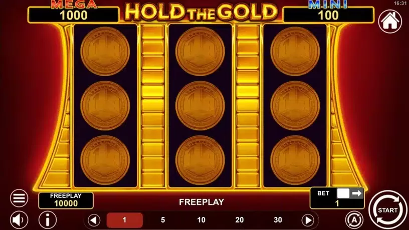 Hold The Gold slot screenshot 1