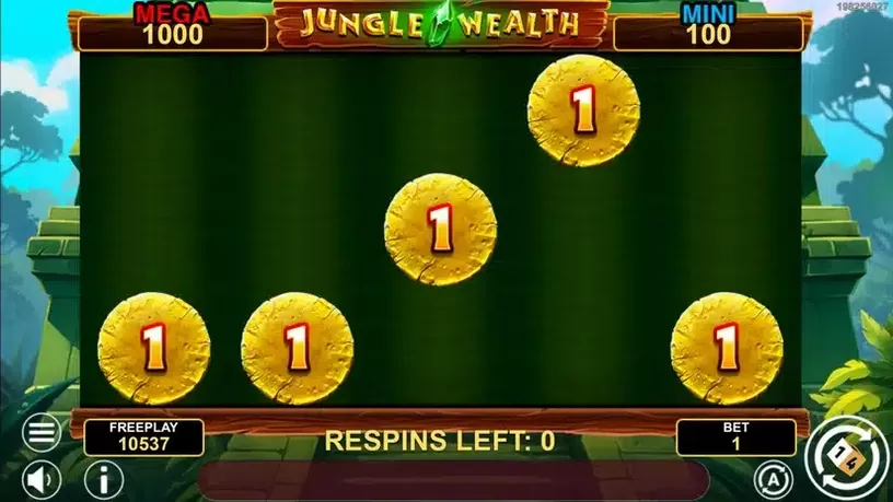 Jungle Wealth Hold And Win slot screenshot 7