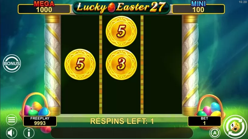 Lucky Easter 27 Hold And Win slot screenshot 4