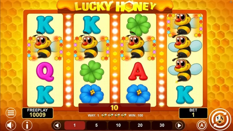 Lucky Honey slot screenshot 2