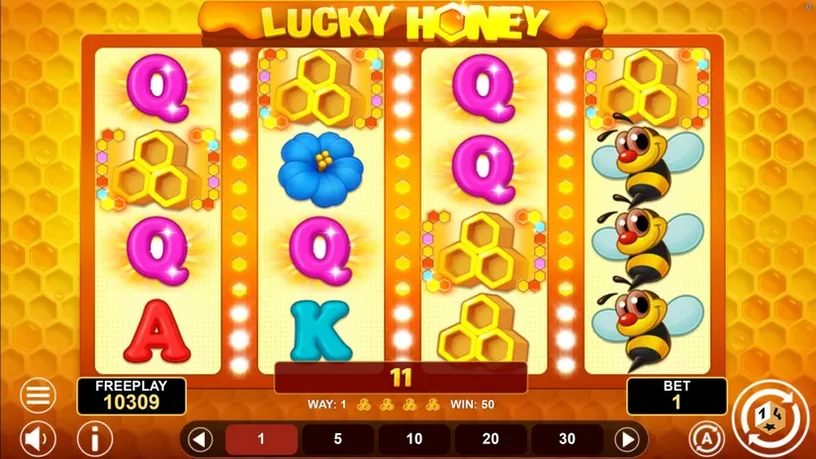 Lucky Honey slot screenshot 3