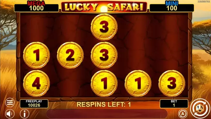 Lucky Safari Hold And Win slot screenshot 5