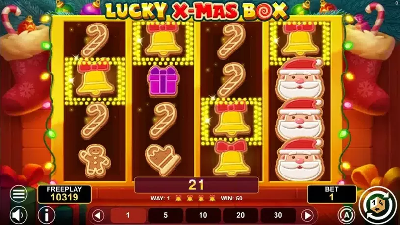 Lucky Xmas Box slot screenshot 3
