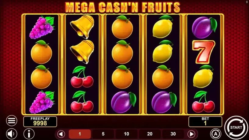 Mega Cash’n Fruits slot screenshot 1