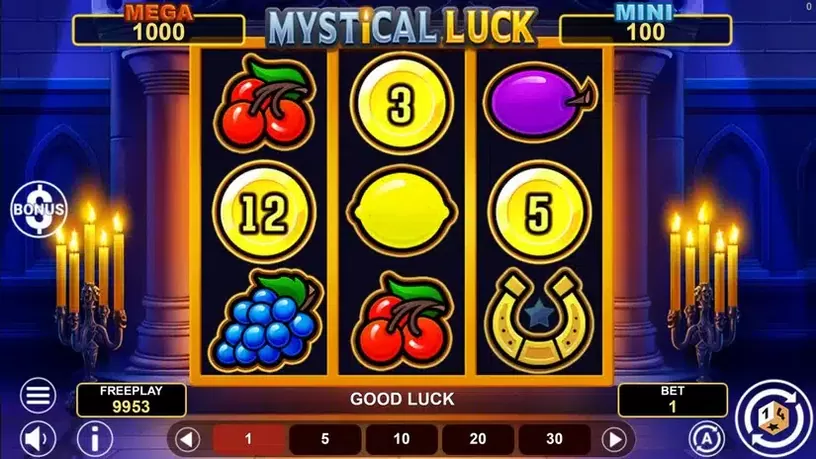 Mystical Luck Hold And Win slot screenshot 4