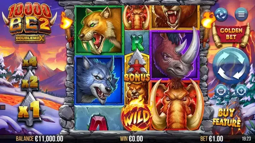 10000 BC 2 DoubleMax slot screenshot 1