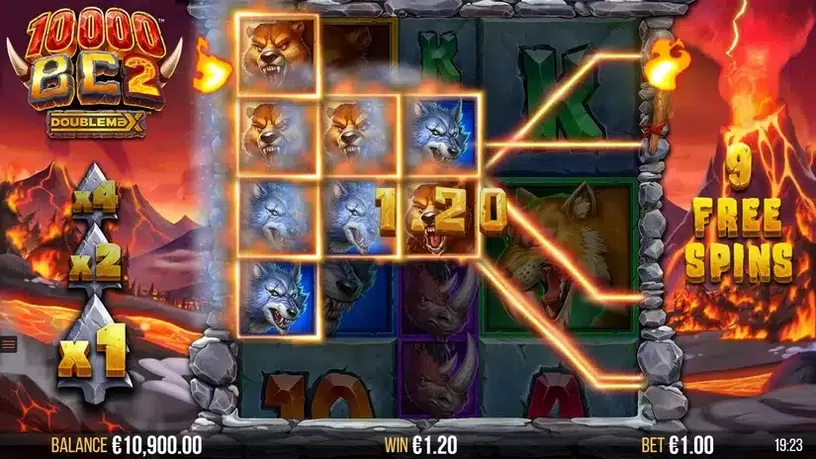 10000 BC 2 DoubleMax slot screenshot 3