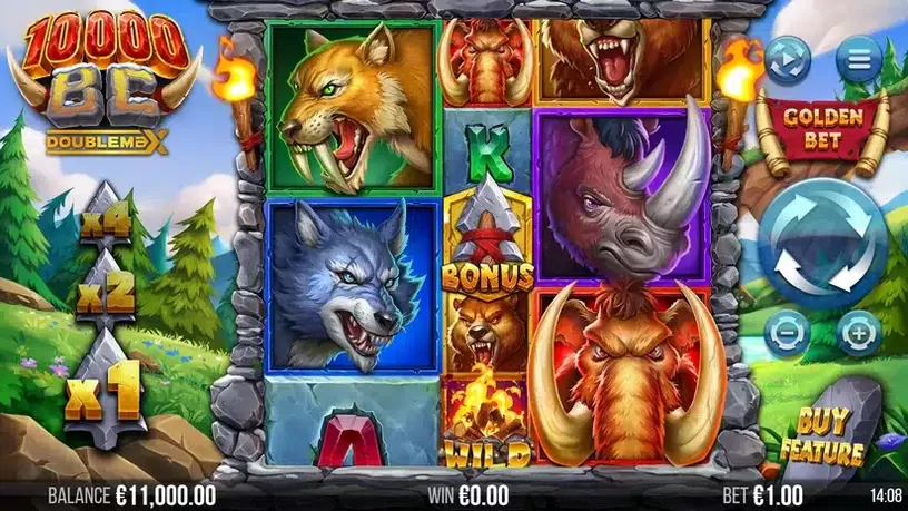 10000 BC Doublemax slot screenshot 1