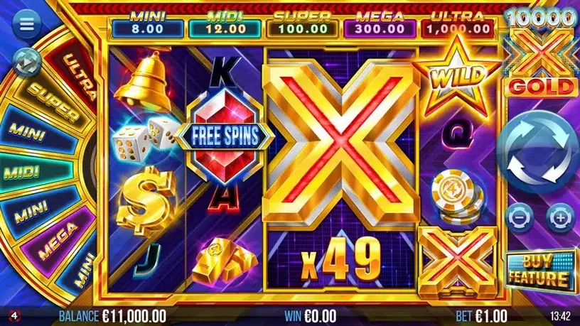 10000x Gold slot screenshot 1