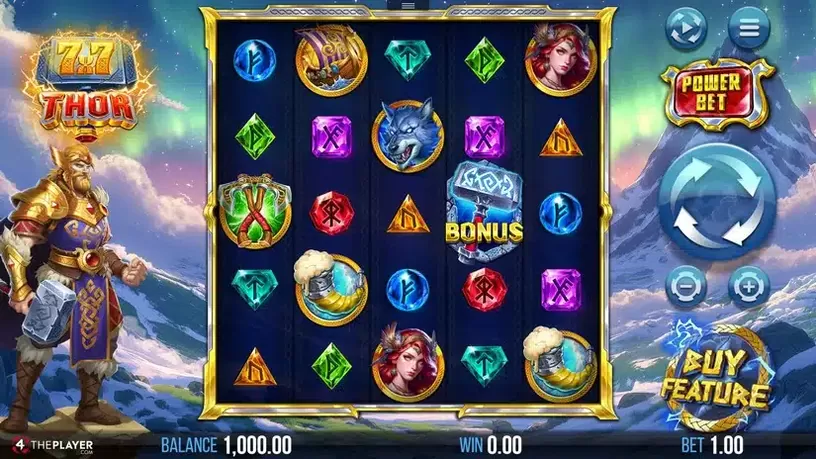 7×7 Thor slot screenshot 1