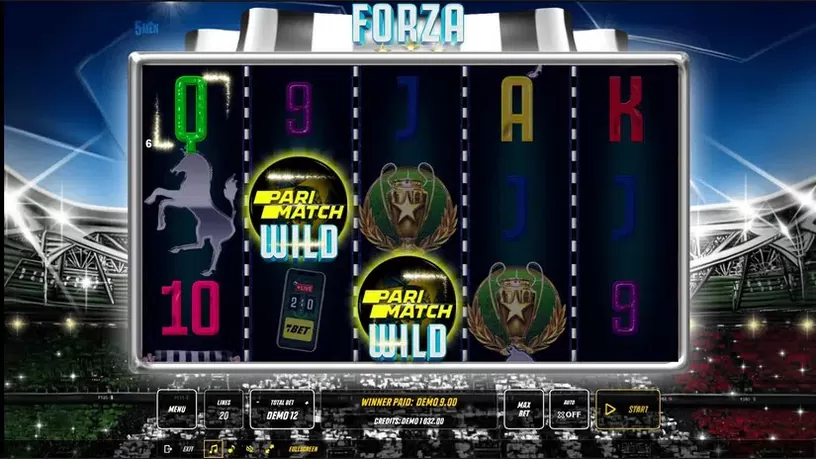 Forza slot screenshot 2