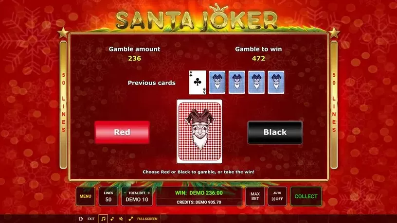 Santa Joker slot screenshot 4