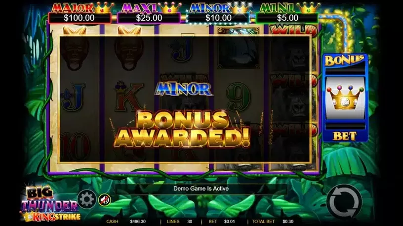 Big Thunder slot screenshot 3