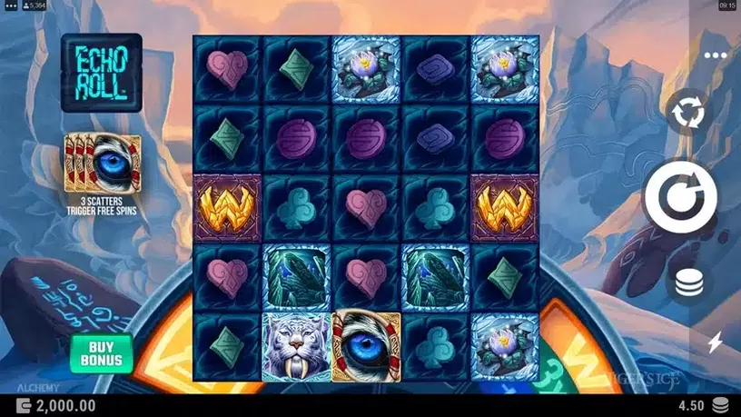 Tiger’s Ice slot screenshot 1