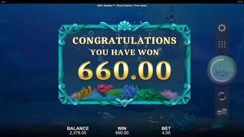 Pearl Catcher slot screenshot 8