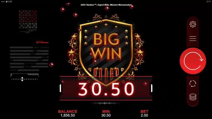 Agent Blitz Mission Moneymaker slot screenshot 4