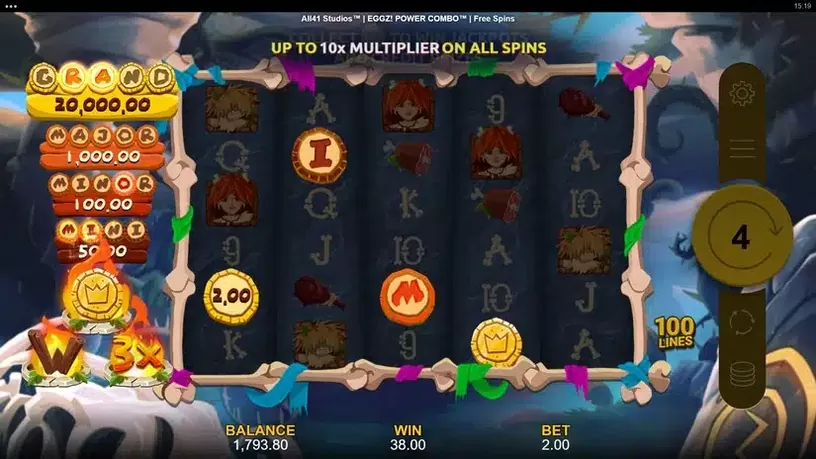 Eggz! POWER COMBO slot screenshot 6