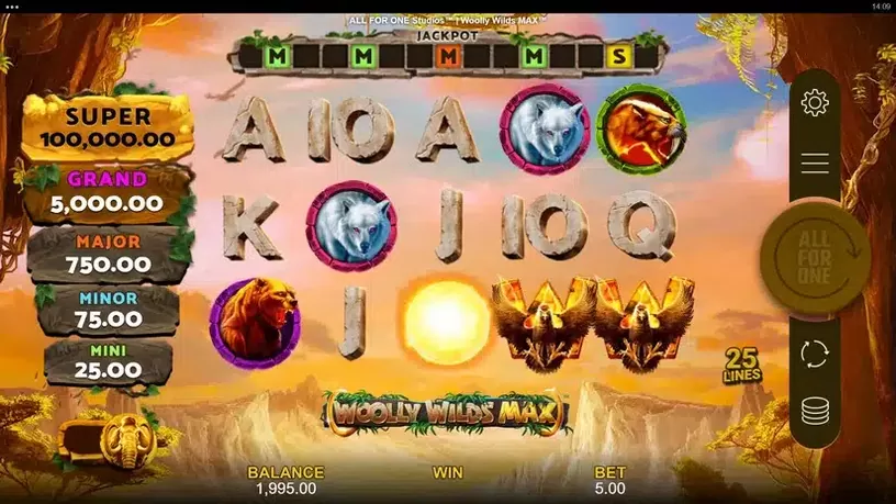 Woolly Wilds MAX slot screenshot 2
