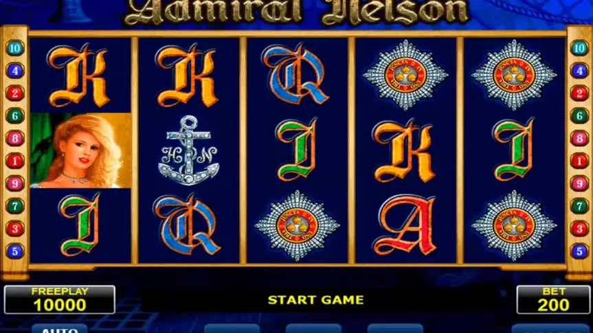Admiral Nelson slot screenshot 1