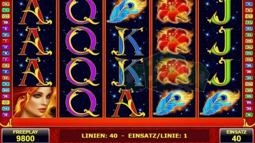 Arising Phoenix slot screenshot 1