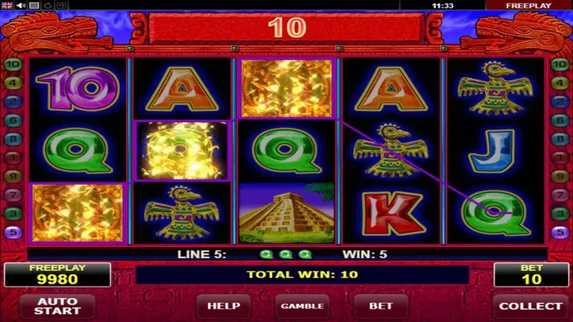 Aztec Secret slot screenshot 1