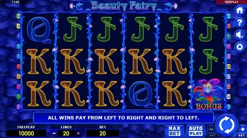 Beauty Fairy slot screenshot 1