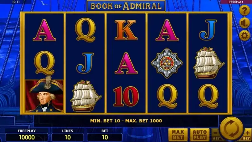 Book of Admiral slot screenshot 1