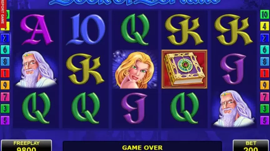 Book of Fortune slot screenshot 2