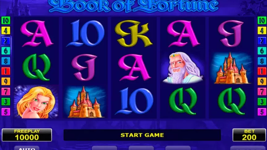 Book of Fortune slot screenshot 1