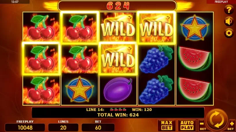 Burning Bells 20 slot screenshot 6