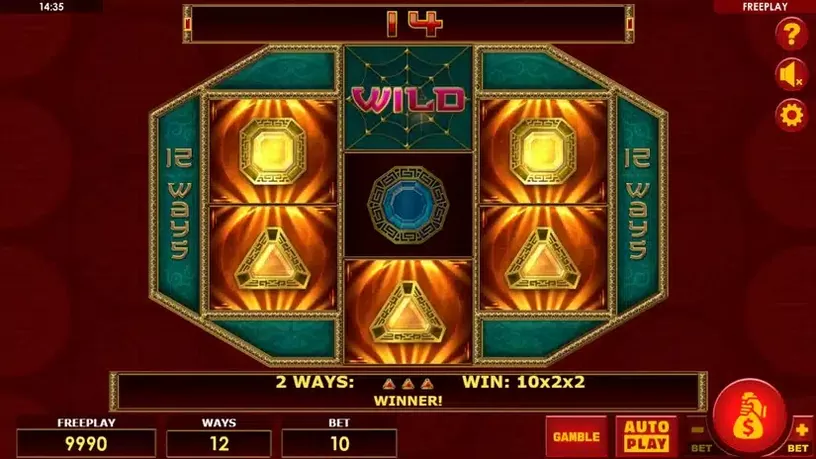 Chinese Spider slot screenshot 4