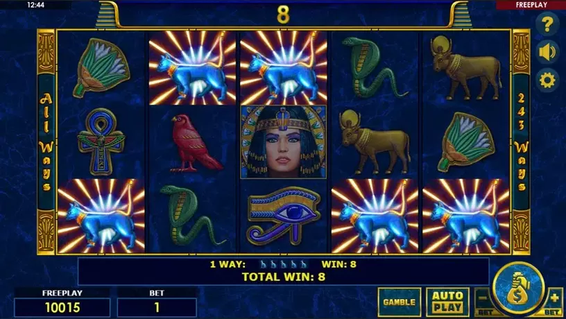 Enchanted Cleopatra slot screenshot 5