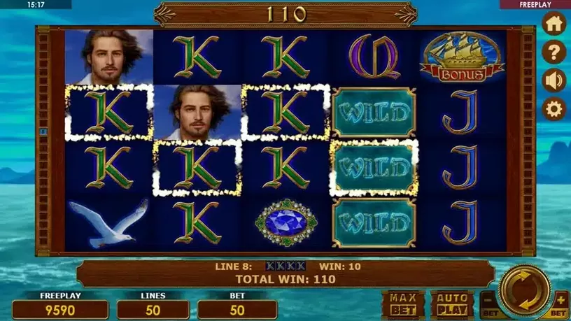 Flying Dutchman slot screenshot 4