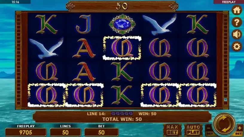 Flying Dutchman slot screenshot 2