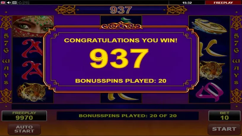 Golden Book slot screenshot 4