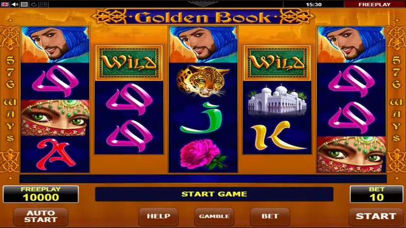 Golden Book slot screenshot 1
