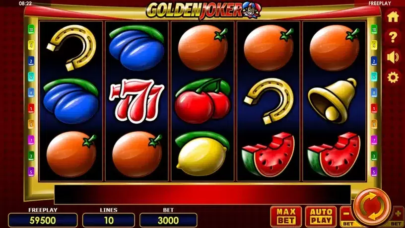 Golden Joker slot screenshot 1
