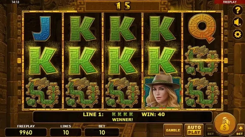 Golden Quest slot screenshot 4