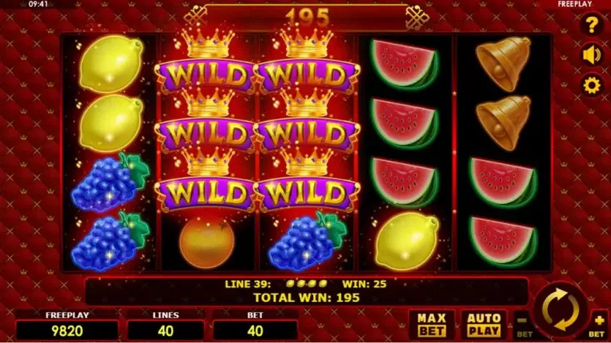 Grand Fruits slot screenshot 4